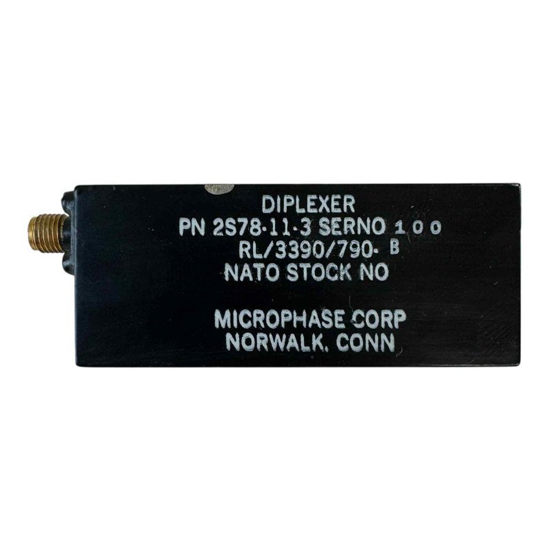 2S78-11-3 Microphase Microwave Diplexer SMA SKB:12-18Ghz SKC: 8-12Ghz