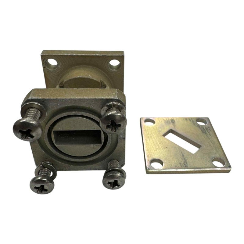 84777 Waveguide Fixed Section Adapter to 45 Degree WR42 WR-42 Length 23mm