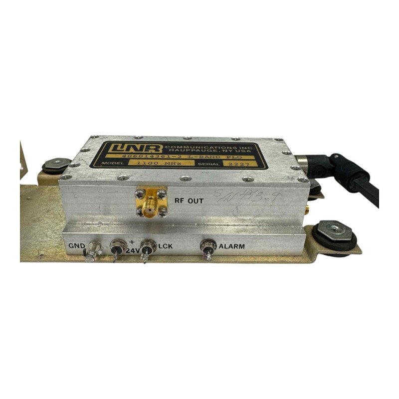 406014361-3 Phase Locked Oscillator L-Band 1100Mhz With Antivibration Mount