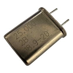 2B 2 Pin Crystal Oscillator Clock 25.0000MHz