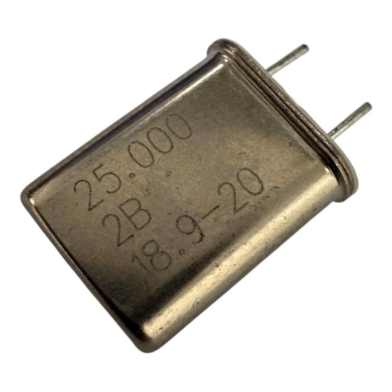 2B 2 Pin Crystal Oscillator Clock 25.0000MHz