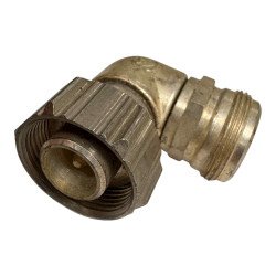 BN984700 Spinner Coaxial Converter Adapter Right Angle 4.1/9.5 (M-F)