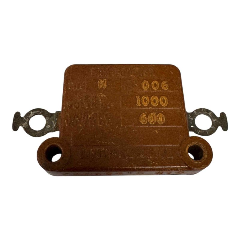 Cornell Dubilier Capacitor Mica Film 0.006uF 1000V 1kV