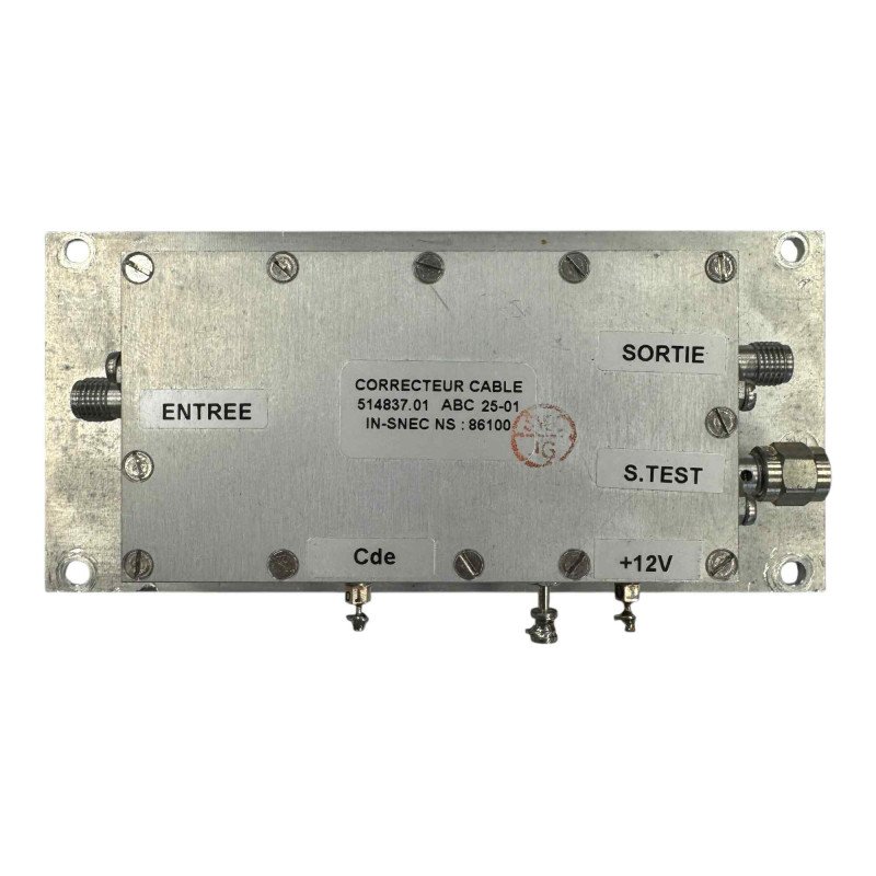 514837.01 RF Cable Corrector / Equaliser 250-1000Mhz SMA 12V