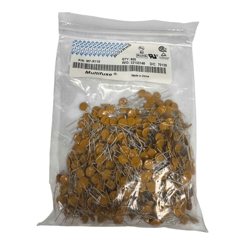 MF-R110 Bourns Resettable Fuses PPTC 1.1A 30Vdc [Qtyx500]