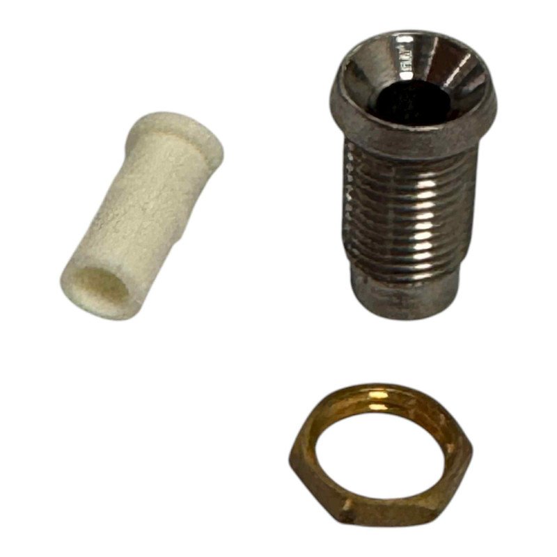 A104700 Panel Mount Led Holder Chrome