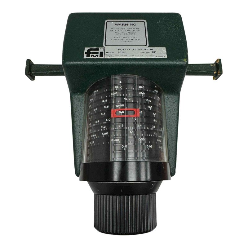 20110 Flann Microwave Waveguide Variable Attenuator WR-42 S/N:791
