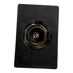 Rectangular TV Antenna Socket Panel Mount 30.5x20mm