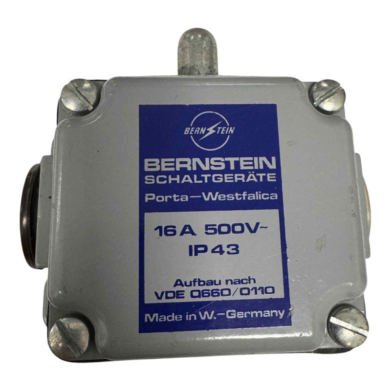 6040001 Bernstein Schaltgerate Limit Switch 16A 500V IP43