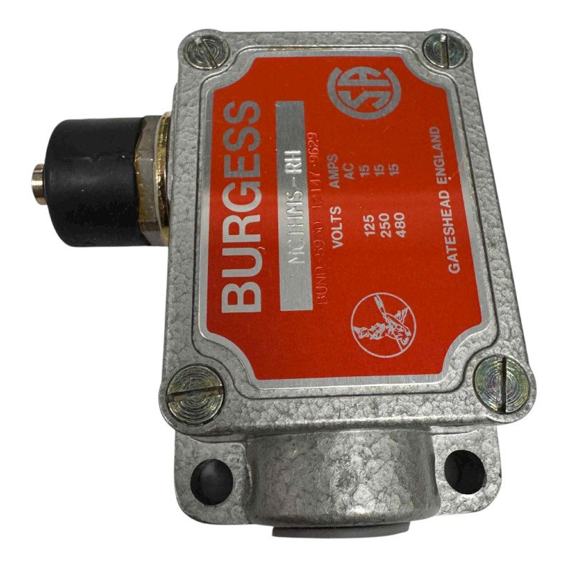 MCTHMS-RH Burgess Limit Switch 125-480Vac/15A 5930-12-147-9629