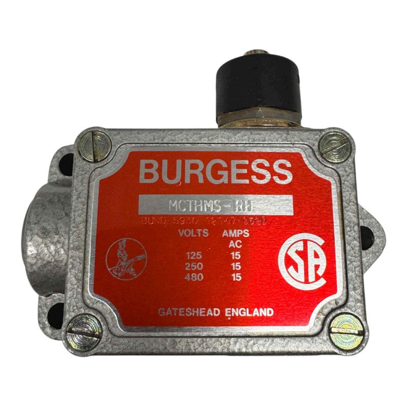 MCTHMS-RH Burgess Limit Switch 125-480Vac/15A 5930-12-147-9629
