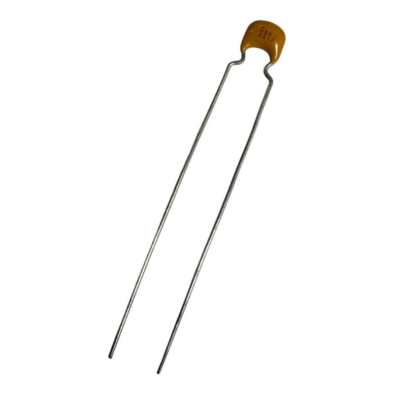 Capacitor Radial Ceramic 220pF 50V [Qtyx10]