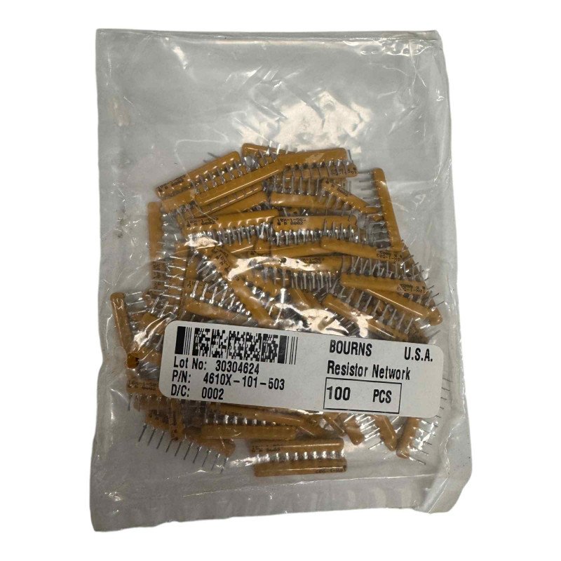 4610X-101-503 Bourns Network Resistor 10 Pin 10kOHM 10K 1/8W 2% [Qtyx100]