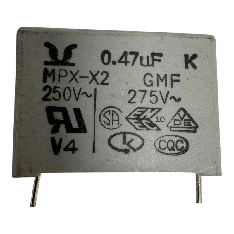 MPX-X2 GMF Capacitor Safety 0.47uF 470nF 250Vac 275Vac 26x19x10mm
