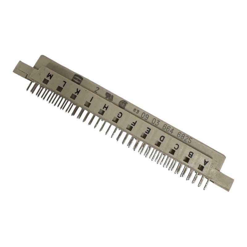 09032646825 Harting DIN41612 Connector Plug Straight Type 64 Position 3 Row