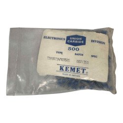 T399A224M035BS Kemet Capacitor Radial Tantalum Polarized 0.22uF 220nF 35V [Qtyx500]