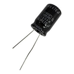 CE04W Nippon Chemical Capacitor Radial Electrolytic 470uF 16V 85C 21x13mm
