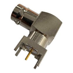 546-4061 RS Pro RF Connector Right Angle PCB Mount Jack BNC (F) 75Ohm