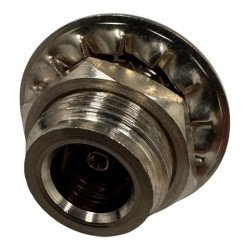 301700 Genex RF Connector Straight Bulkhead Panel Mount Jack N Type (F)