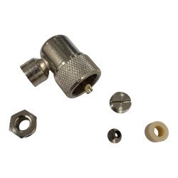 G40023C10BN Greenpar RF Connector Right Angle Plug UHF PL259 (M) For 6mm Cable