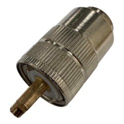 Genex RF Connector Straight Type Plug UHF PL259 (M) For 10mm Coaxial Cable
