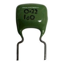 Capacitor Radial Film 0.22uF 220nF 160V 10% [Qtyx10]