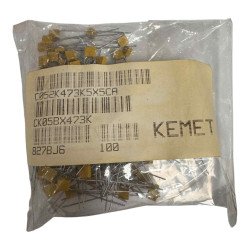 CK05BX473K Kemet Capacitor Radial Ceramic 0.047uF 47nF 50V 10% [Qtyx10]