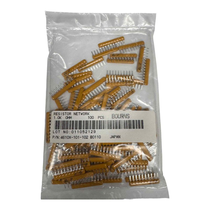 4610X-101-102 Bourns 10 Pin Network Resistor 1Kohm 1K 2% 1/8W [Qty100]