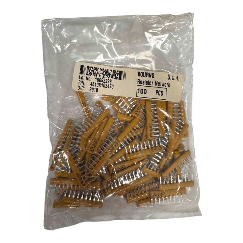 4610X-102-470 Bourns 10 Pin Network Resistor 47ohm 47R 2% 1/8W [Qty100]