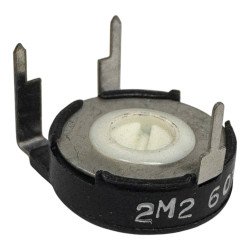 Piher Horizontal Trimmer Potentiometer 2.2Mohm 2M2 1/8W D:15mm [Qtyx100]
