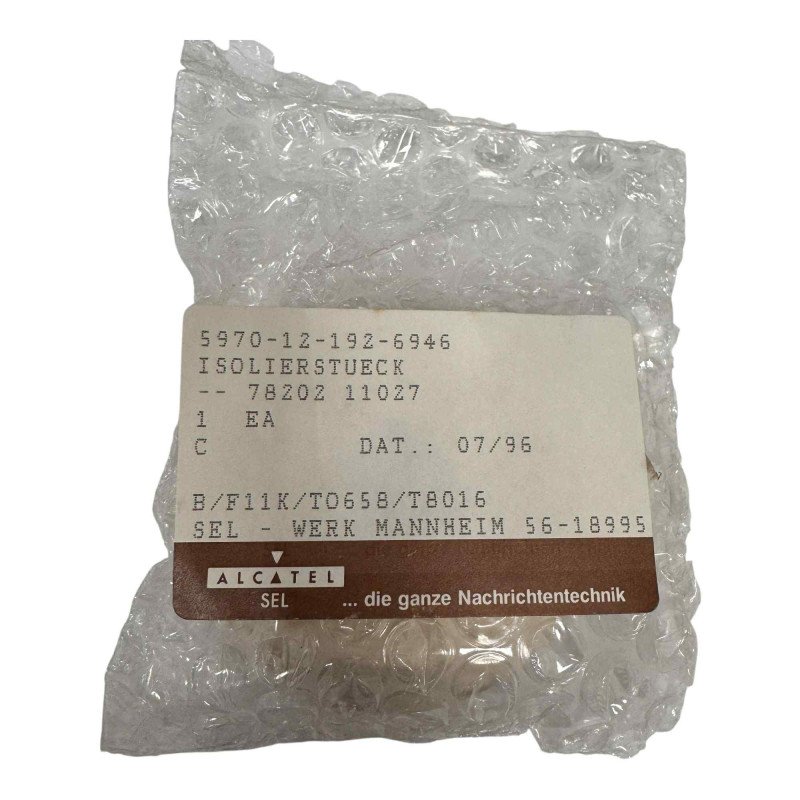 5970-12-192-6946 Alcatel Circular Mil Spec Insulating Plate OD:70mm ID:13mm W:30.5mm