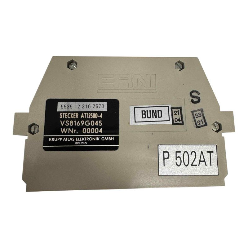 5935-12-316-2670 Erni Mil Spec Rectangular Connector VS8169G045 AT12500-4