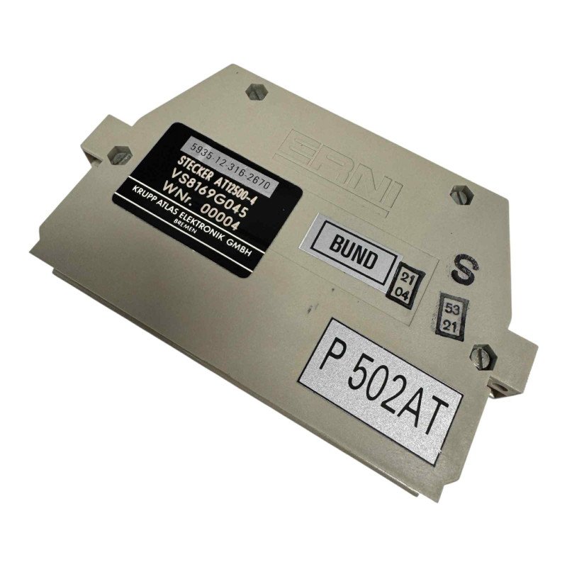 5935-12-316-2670 Erni Mil Spec Rectangular Connector VS8169G045 AT12500-4