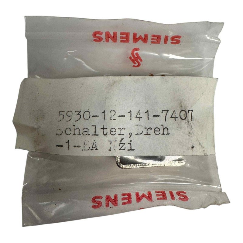 5930-12-141-7407 Siemens Rotary Switch C42315-A17-A30
