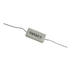 Resistor Power Wirewound Cement 0.82Ohm R82 5W 10% 85065