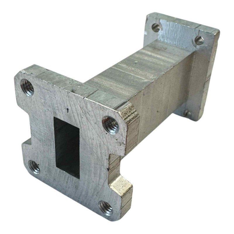85093 Waveguide Fixed Section WR62 WR-62 to 33X25mm WR-62 Length:60mm
