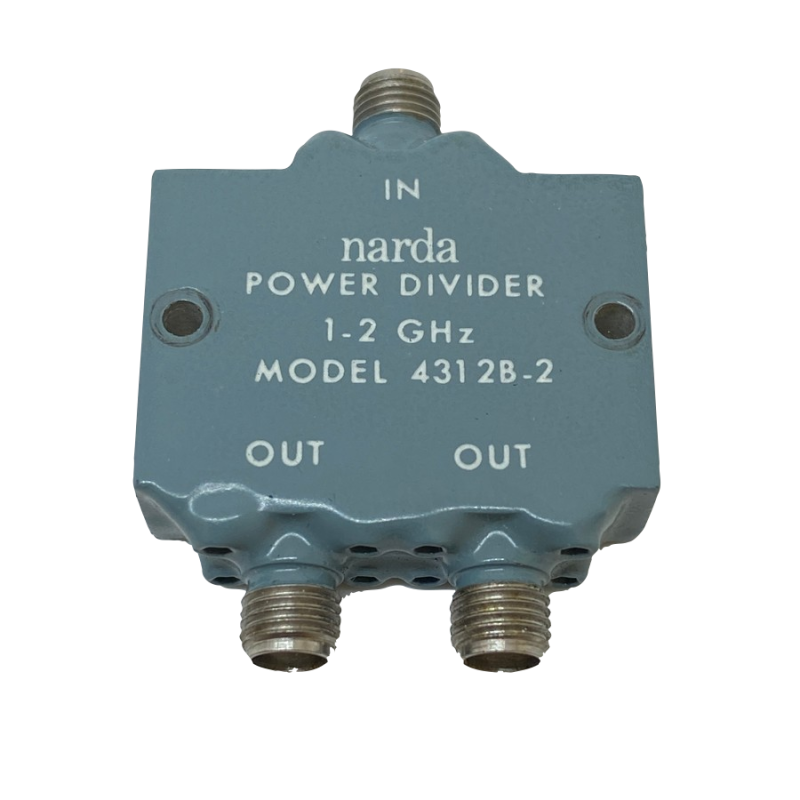 4312B-2 Narda Power Divider / Combiner SMA 1000-2000Mhz 1-2Ghz 2-Way