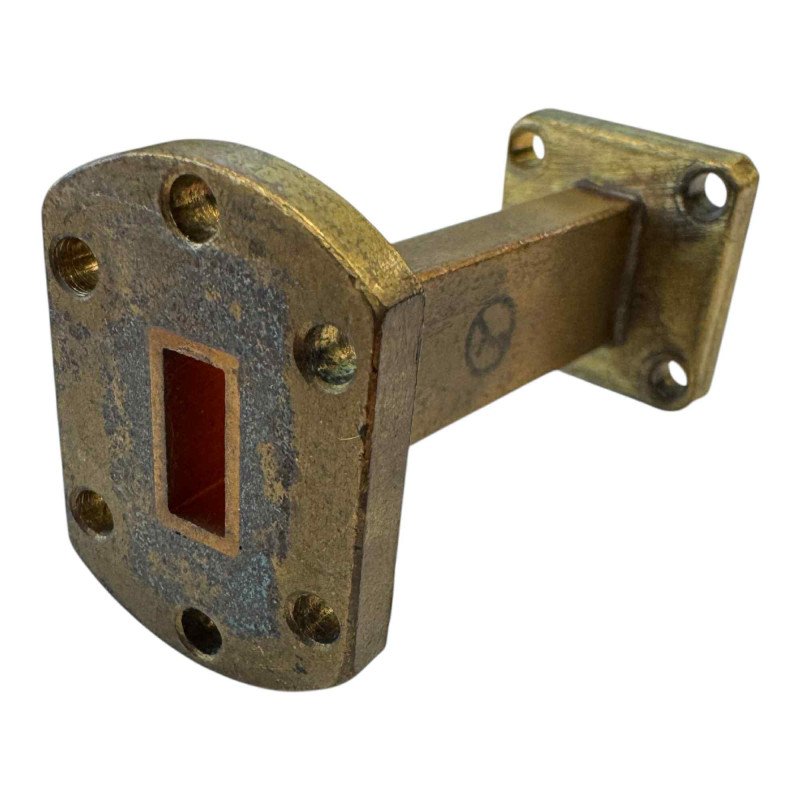 85108 Waveguide Fixed Section Tilted WR42 WR-42 Length 50mm