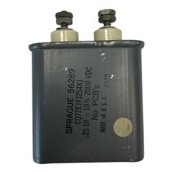 CQ72E1FJ254K1 Sprague Paper In Oil Capacitor 0.25uf 2000V
