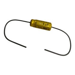 CO-31 Sic Safco Capacitor Axial Electrolytic 1uF 160V 18x7mm