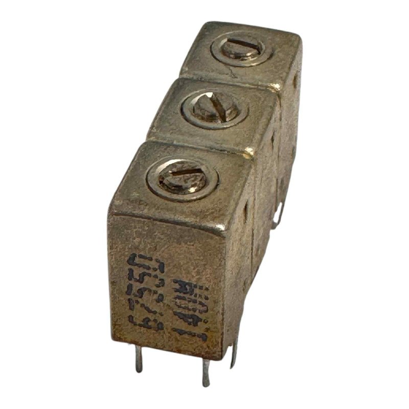 6755D Temel Adjustable Transformer Coil Variable Inductor 140MHz 22x16.5mm