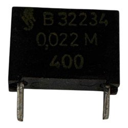 B32234 Siemens Capacitor Radial Film 0.022uF 22nF 400V 10% 13x10x4mm
