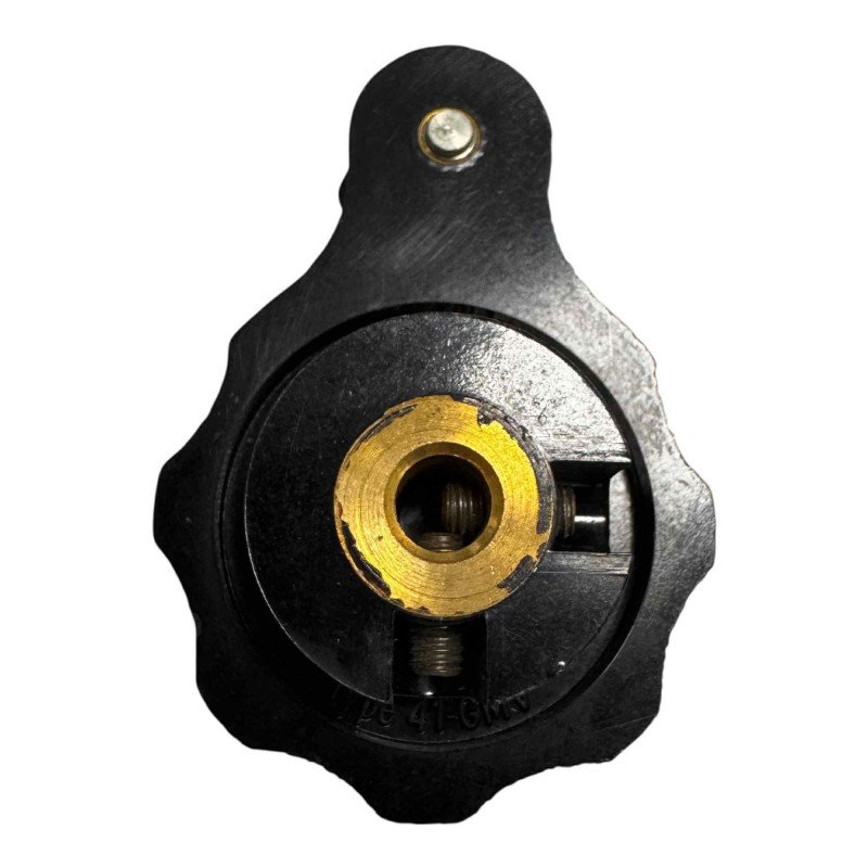 41-GMV Stockli Bakelite Rotary Knob ID:6.3mm W:33mm