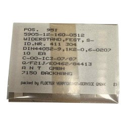 5905-12-160-0512 Mil Spec Resistor Metal Film 9.1Kohm 9K1 1/8W 1% [Qtyx10]
