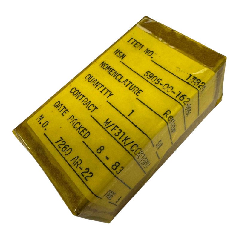 CAL-R MC-500 Resistor Power Wirewound Aluminum 0.054Ohm 50W 1% 5905-00-162-8954