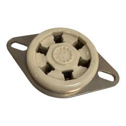 2Z8676 Porcelain Tube Socket For 310A 366 Tubes  Made In USA