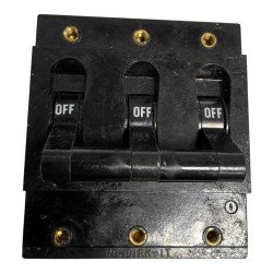 AM333-HK-MG6 74C044P031 Heinemann 3 Pole Circuit Breaker 12A 250Vac