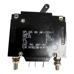 AM1-Z414-1 Heinemann Single Pole Circuit Breaker 20A 250V 47/63Hz