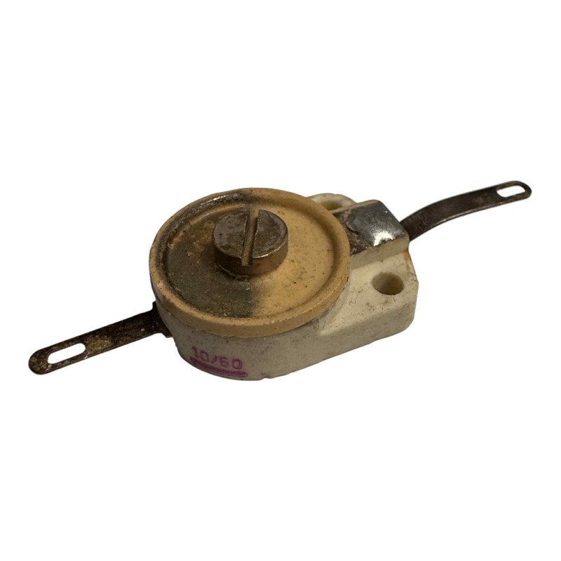 Single Section Air Variable Trimmer Capacitor 10-60pF 22x16mm