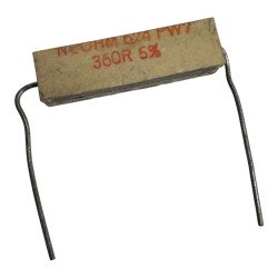 PW7 Neohm Power Wirewound Cement Resistor 360Ohm 360R 7W 5%